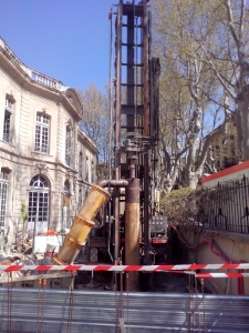 HYDROSOL Ingénierie Forage géothermique sur site monument historique